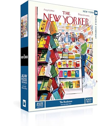 New York Puzzle Company: New Yorker Champagne Countdown 1000-Piece Jigsaw Puzzle - View #7