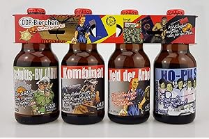 ‎BIERUNDMEHR DDR Bier im witzigen Ostalgie 4er Träger Teil 3