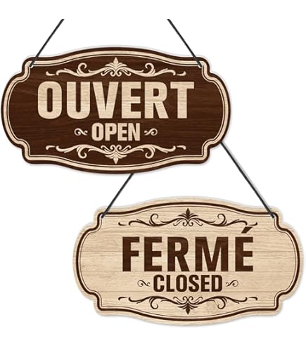 Panneau Décoratif En Bois La Maison Ne Fait Pas Crédit - Dimensions