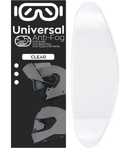 GALPADA Helmvisier Folie - Antibeschlag & Wasserdicht | Nano Beschichtung Für Klare Sicht