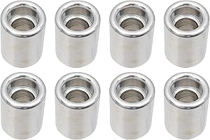 ICT BILLET LS Injector weld bungs LS1 1.1" Length for Custom Intake Manifold Fuel Rail, 551313