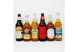 BRISTOL CIDER SHOP Craft Cider Gift Set - 6x 500ml Bottles Sparkling Dry Cider