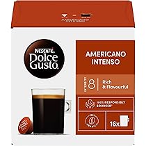 NESCAFE Dolce Gusto Café Au Lait Coffee Pods - 16 Capsules