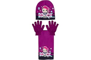 L.O.L. SURPRISE! Girls LOL Surprise Dolls Woolly Hat + Scarf + Gloves Winter Set Kids Xmas Gift