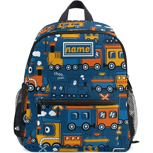 Toddler Backpack With Chest Strap – Fire Truck Design Kids Book Bag For School, Travel, Daypack - View #6