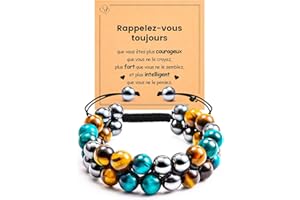 BOCHOI Anniversaire Bracelet Femme Homme Idee Cadeau Femme Cadeau Femme Original Utile Amie Maman Soeur Fils Cadeau Noel Anniversaire Femme Homme Cadeau Fille Ado Original Cadeau Fille Garçon