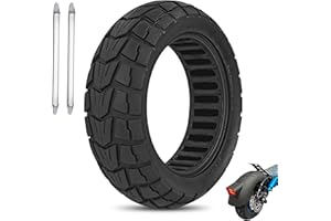 ANSENI Ruedas maciza 10x2.75 para Patinete Eléctrico Smartgyro Speedway/Speedway Pro, Speedway 5,Rockway/Crossover, Dualtron 3,kukirin G2,Rueda Todoterreno Offroad (1 unidad)