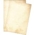 A5 Envelopes Old Vintage Design Paper Envelopes DIN Lang For A4 Paper Great For Vintage Invites And Letters… (100 Scrapbooking & Stamping Supplies