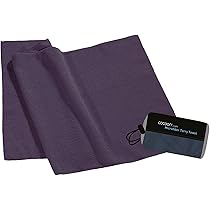 Cocoon - Asciugamano da viaggio, modello Terry Towel Light Small – microfibra, Unisex adulto, azzurro, M