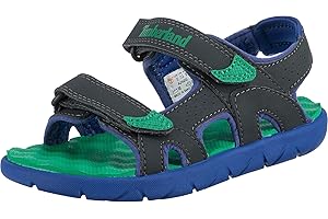 Timberland Perkins Row 2-Strap (Toddler), Sandali a Punta Aperta Unisex-Bambini e Ragazzi