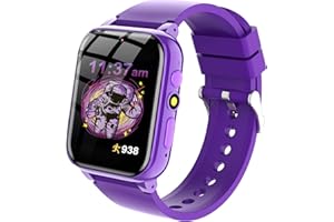 YEDASAH Orologio Smartwatch Bambini 26 Giochi, Sveglia, Schede Didattiche, Storie Audio, Contapassi Calorie, Fotocamera, Musicale, Torcia, Regalo Bambini per Ragazza e Ragazzo ﻿
