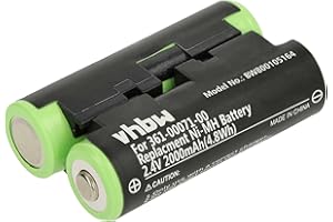 vhbw 1x Akku kompatibel mit Garmin Oregon 650, 600t, 600, 650t GPS Navigation Navi (2000 mAh, 2,4 V, NiMH)