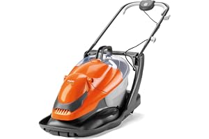 Flymo EasiGlide Plus 360V Hover Collect Lawn Mower - 1800W Motor, 36cm Cutting Width, 26 Litre Grass Box, Folds Flat, 10m Cab
