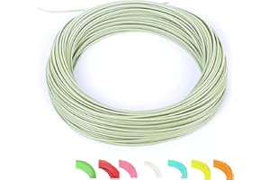 MAXIMUMCATCH Maxcatch Best Price Fly Fishing Line (Weight Forward, Floating) and Fly Line combo with backing leader and tippet (1F/2F/3F/4F/5F/6F/7F/8F/9F/10F)