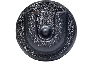 HYS supporti microfonici per autoradio, clip di montaggio per microfoni per radio CB, radio amatoriali e PMR, supporti adesivi da appendere (1)