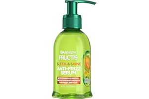 Garnier Fructis Sleek & Shine Anti-Frizz Serum, Frizzy, Dry, Unmanageable Hair, 5.1 fl. oz.