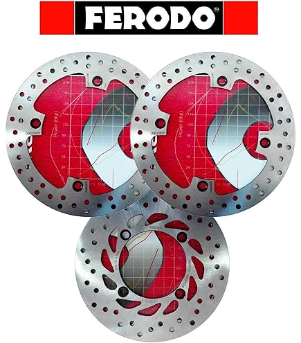 Anteriore E Posteriore Pastiglie Freno Per Honda XL600 V Transalp 600 - 7