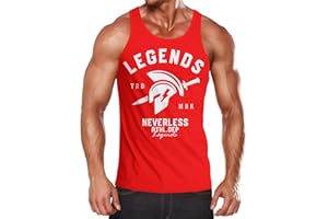 Neverless Cooles Herren Tank-Top Gladiator Sparta Gym Athletics Sport Fitness Muskelshirt Muscle Shirt