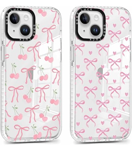Handyhülle Für IPhone 15 (6,1 Zoll) – Blumen-Design, Stoßfest, TPU + Harte Rückseite, Klarer Look