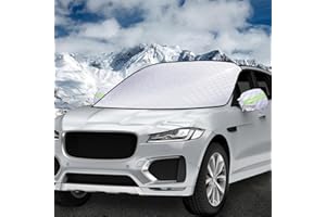 NANQUAN Frontscheibenabdeckung Winter,Windschutzscheibenabdeckung für Winterschutz,Autoscheibenabdeckung,Ultra-Dick Scheibenabdeckung Auto,Autoscheiben Abdeckungen Winter für Gegen Schnee Frost und Sonne