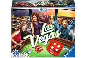 Ravensburger - Las Vegas - Jeu d'ambiance - Jeu de dés - Jeu d'argent - famille ou entre amis - de 2 à 5 joueurs - à partir de 8 ans - Mixte - 26745 - Version française