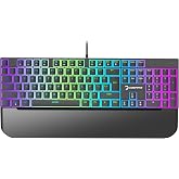 GamePower Suki Mekanik Kırmızı Switch Puding Keycaps T&uuml;rk&ccedil;e Q 104 Tuş USB Gaming Klavye