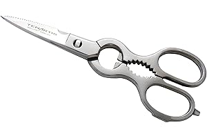 Tenartis 476 Ciseaux de Cuisine Inox Démontables 20 cm - Fabriqués en Italie