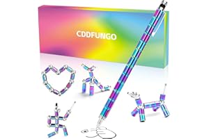 CDDFUNGO Idee Cadeau Noël Fille Stylos Amusants - Uniques Cadeaux Noel pour Adolescent Filles, Cadeaux Anniversaire Original pour Enfant 13 + Ans, Cadeau Rentrée Scolaire Étudiant Pâques Fête des Enfants