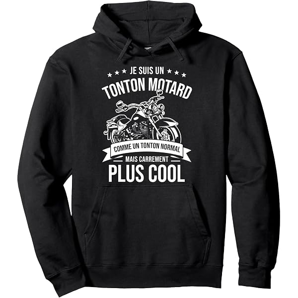 T-shirt Motard Homme - Sweat à Capuche Moto Cadeau Motorcycle Pour Fans De Bikers