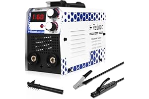 Reboot 2 IN 1 Saldatrice Inverter 160A IGBT – Saldatore ad Arco/MMA e LIFT TIG, Display LED, Portatile per Lavorazione Metalli, Fai Da Te e Lavoro Elettrico,ARC160