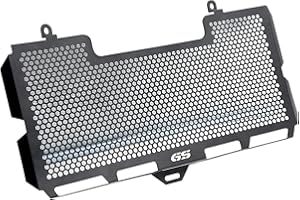 VSKTE Fit für BMW F650GS F700GS F800R F800S F650 F750 GS F800S / R Motorrad Zubehör Kühlergrill Schutz-Abdeckung Kopfschutzfolie (Color : Black GS)