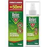 Relec Extra Fuerte Spray Antimosquitos, Repelente de Mosquitos 125ml, Eficaz Contra El Mosquito Tigre, Protección Contra las 