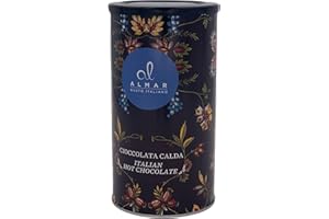 ALMAR GUSTO ITALIANO Almar Cioccolata Calda Cortina, Lattina Preparato Cioccolata Calda, Cioccolata Calda Senza Glutine, Lattosio, Conservanti, 100% Made in Italy, GUSTO CLASSICA - LATTINA 1 KG