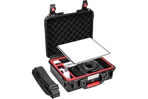 AMAZEAR Sac de transport étanche pour mini accessoires et bol Starlink, compatible avec adaptateurs tubulaires, supports et trépieds