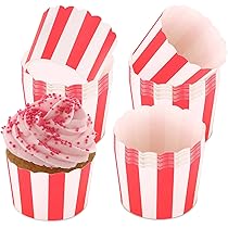 XYZOOR Gouden cupcakevormpjes folie muffinvoeringen mini cake bakbekers papier wegwerp voor verjaardagsfeestbenodigdheden bruiloften decoraties babyshower, 50 stuks (bruin