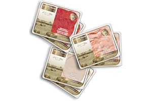 Mix Affettati Sportivo Salumi Pasini® | 6 Vaschette di Salumi Misti | Prosciutto Cotto, Bresaola Punta d'Anca, Arrosto di tacchino | Ricchi di proteine, poveri di grassi, poche calorie