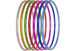 HOOPOMANIA Hula Hoop per Bambini, Colori olografici Ø60/70/80cm