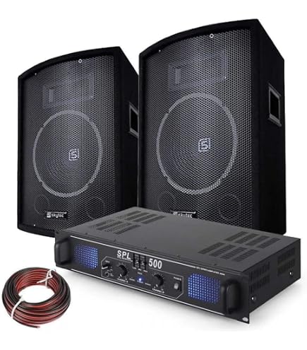 Vonyx MEG075 - Mégaphone Noir 75 Watts, Idéal Manifestations, Bluetooth