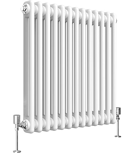 NRG Traditional Vintage Cast Iron Style Radiator Black Horizontal 2 - View #9