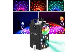 Ibiza Light FOGGY-ASTRO - Machine A Fumée Avec Effet ASTRO LED STROBOSCOPE