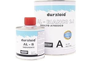 PROCHIMA, Duraloid AL 2.0, Smalto Bianco, Certificato per il Contatto Permanente con Alimenti, 1 Kg