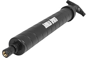 ‎GORILLA SPORTS GORILLA SPORTS® Ball Pump - Includes Needles, Flexible Hose and Nozzle, 30 x 3.6 cm, Ergonomic Handle, Black - Air Pump, Hand Pump, Football Pump, Pump for Football, Volleyball, Basketball