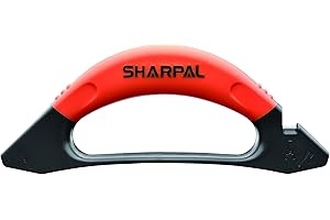 SHARPAL 112N 3-in-1 Knife and Garden Tool Blade Sharpener, Sharpening Axe, Hatchet, Scissors, Machete, Outdoor and Kitchen Knives