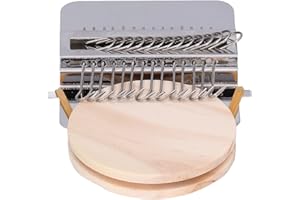 HAPIVIDA Herramienta de Tejido de Tipo Speedweve de Telar Pequeño, Mini Máquina de Zurcir, Máquina de Tejer de Telar de Zurcir Portátil, Herramienta de Tejido para el Hogar(14 Hooks)