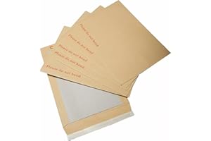 2YOU 20pcs A4 DO NOT Bend ENVELOPES HARDBACK Cardboard Mailer Brown Certificate DOCUMENTS Manilla Hard Board Backed SELF Seal 324X229MM