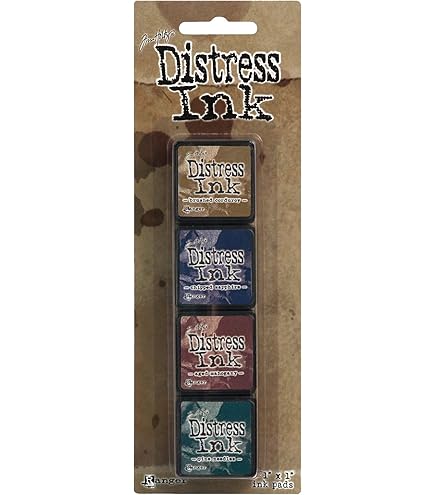 Tim Holtz Distress Oxide Ink Pad - Crackling Campfire | Inchiostro Ossidato Per Stamping E Art Journaling - Foto 9