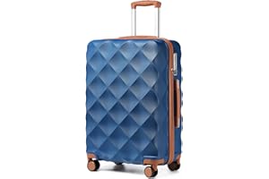 British Traveller 74,5cm Walizka Podróżna z Twardą Obudową Walizka na Kółkach