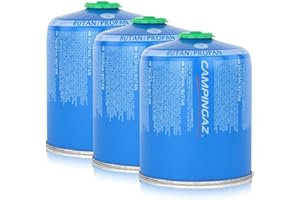 Campingaz Ventil-Gaskartusche CV470 Plus 450g - Butan/Propan Gas (3er Pack)