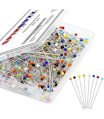 Dritz Easy-Grasp Sewing Pins (60 Pack) – Purple, Great For Beginners