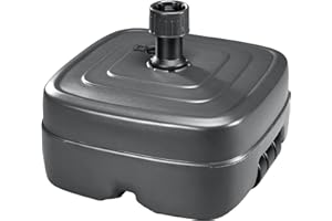 Schneider stojak na parasol PE, antracytowy, ok. 45 l.